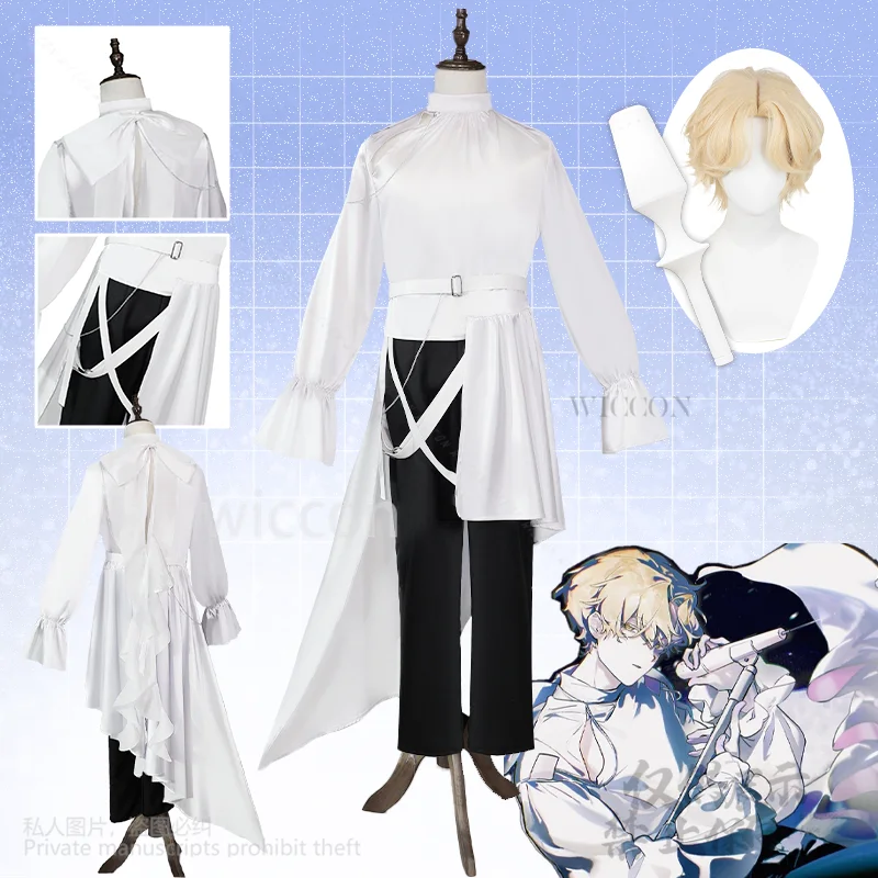 Luka Cosplay Anime Alien Stage Performance Costume Uniform Idol Suit Light Yellow Short Hair Wigs Y2K Halloween Party Customized
Luka Cosplay Anime Alien Stage Performance Costume Uniform Idol Suit Light Yellow Short Hair Wigs Y2K Halloween Party Customized