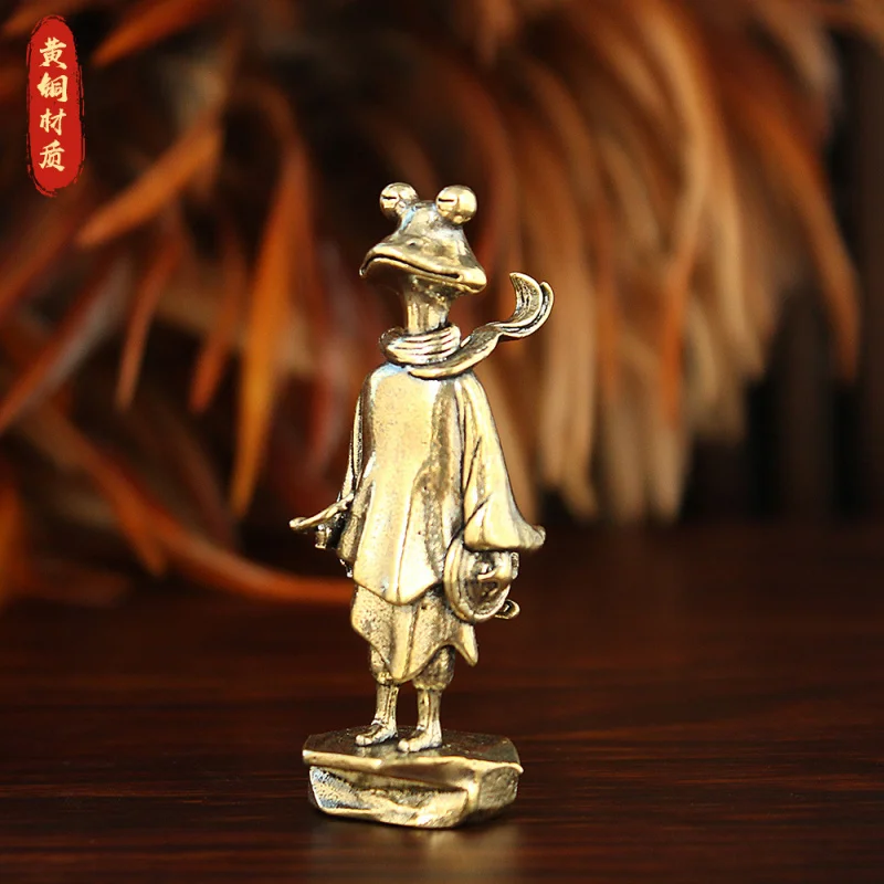 Brass Knight Lucky Pet Play Table Vintage Retro Frog Copper Toad Tea Tray Ornament
Brass Knight Lucky Pet Play Table Vintage Retro Frog Copper Toad Tea Tray Ornament