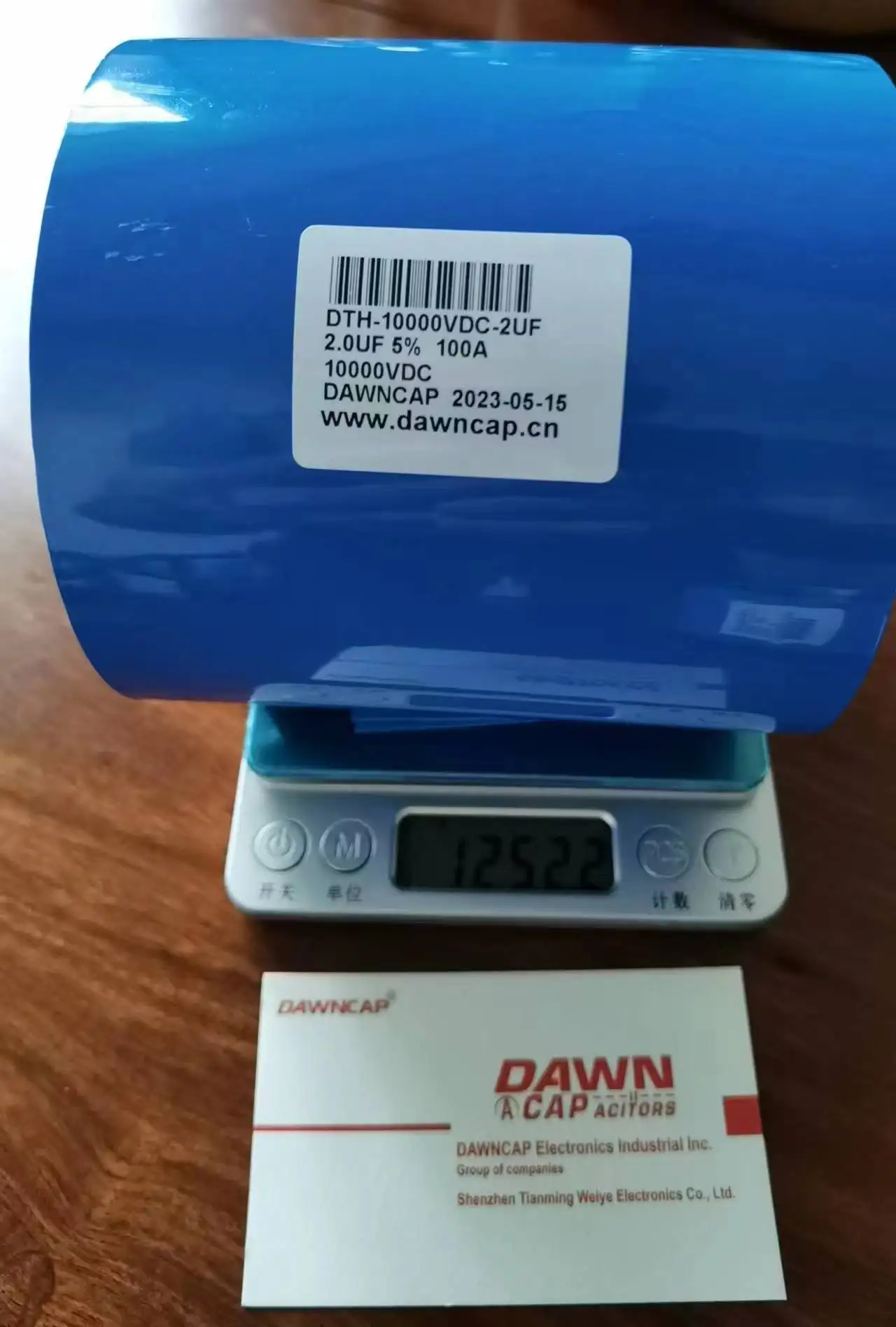 DAWNCAP DTH 2UF 10000VDC 10KV 120A High-voltage Pulse energy storage Capacitor
DAWNCAP DTH 2UF 10000VDC 10KV 120A High-voltage Pulse energy storage Capacitor