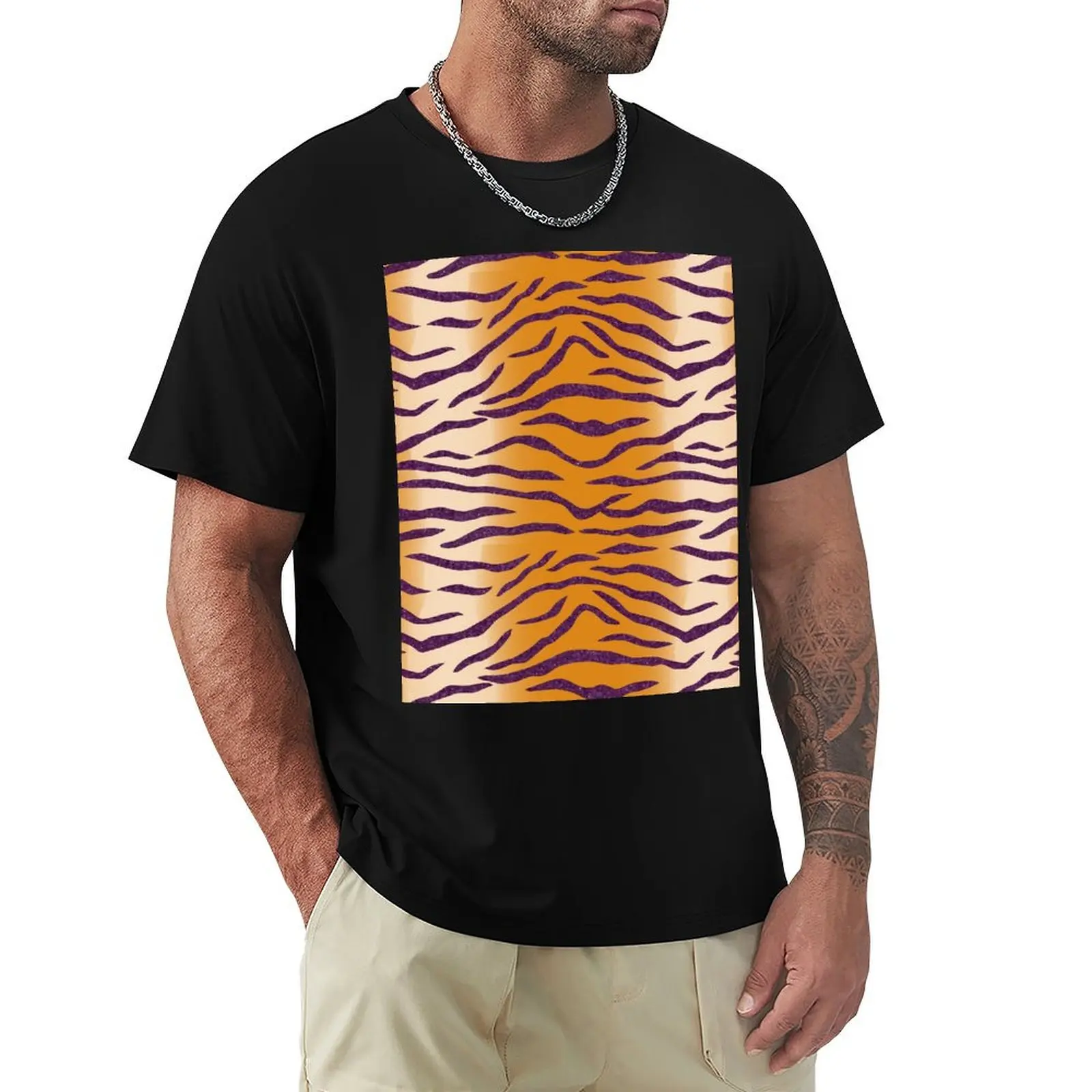 LSU Tiger Stripes 2 T-Shirt football t shirt quick-drying customizeds blacks T-shirts for men cotton
LSU Tiger Stripes 2 T-Shirt football t shirt quick-drying customizeds blacks T-shirts for men cotton
