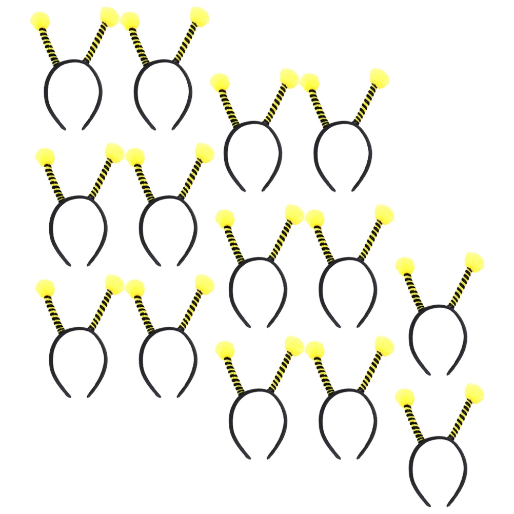 14 Pcs Bee Antenna Headband Adorable Hair Hoops Yellow Accessories Children Costume Halloween Birthday Gift
14 Pcs Bee Antenna Headband Adorable Hair Hoops Yellow Accessories Children Costume Halloween Birthday Gift