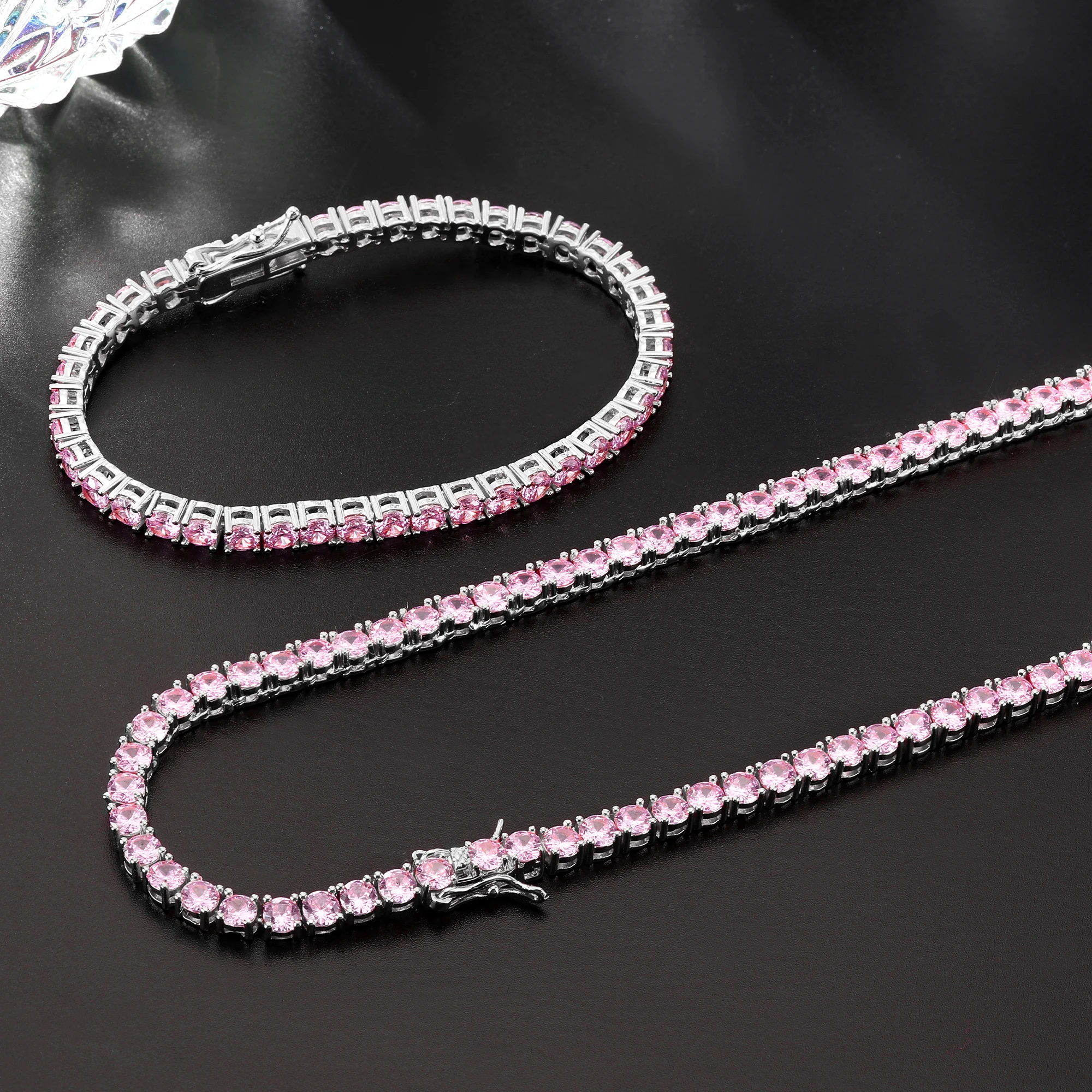 Vientiane Fashion Zircon Jewelry Set 18K White Gold Plated Round Ladies Gemstone Jewelry Set
Vientiane Fashion Zircon Jewelry Set 18K White Gold Plated Round Ladies Gemstone Jewelry Set