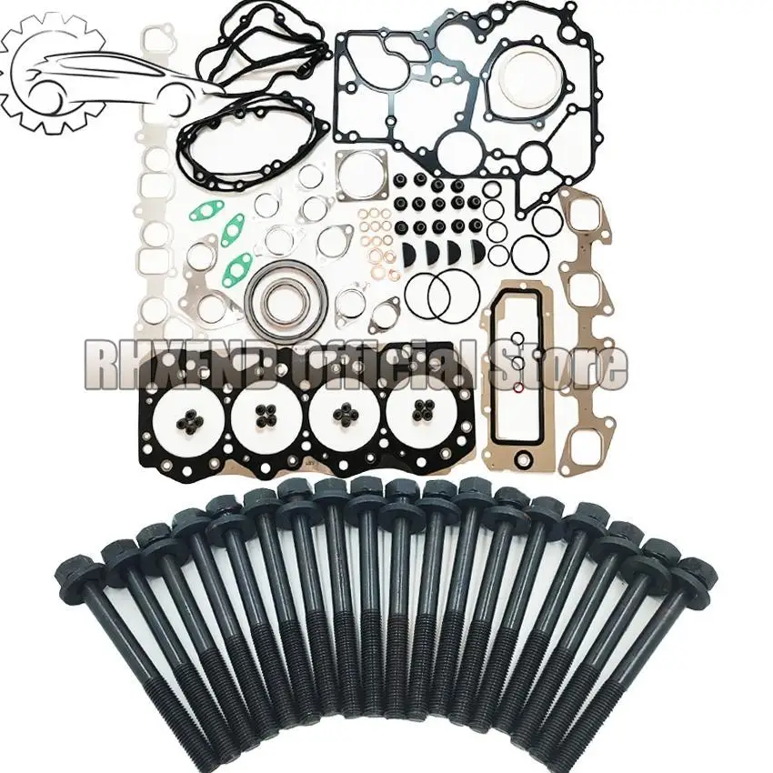 Engine overhaul kit 4JJ1 4JJ1TC gasket set cylinder head bolts 5878149921 8982010190 for Isuzu D-max MU 7 Rodeo 3.0TDI 16V
Engine overhaul kit 4JJ1 4JJ1TC gasket set cylinder head bolts 5878149921 8982010190 for Isuzu D-max MU 7 Rodeo 3.0TDI 16V