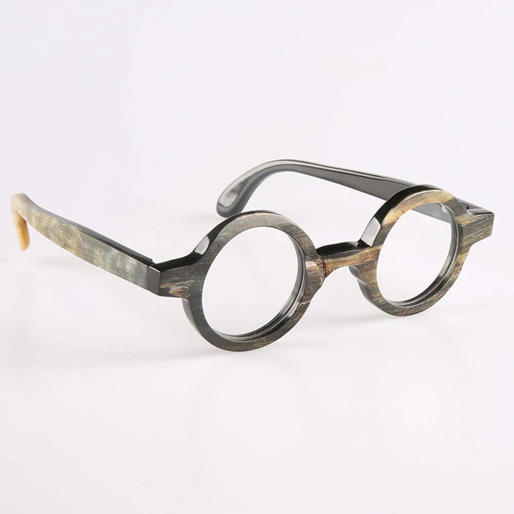 Eyeglass Frames Unique Round Vintage Retro Classic Optical Lenses Eyeglasses Handmade Horn Prescription Man's Glasses Frames
Eyeglass Frames Unique Round Vintage Retro Classic Optical Lenses Eyeglasses Handmade Horn Prescription Man's Glasses Frames