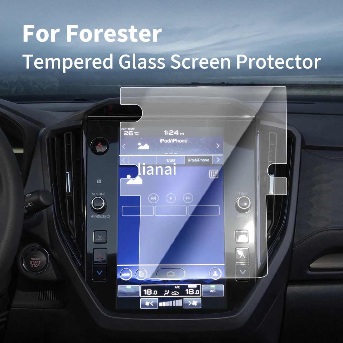 Screen Protector For 25-26 Forester RHD mpered Glass Protective Film GPS Video Navigator Car Stickers Vehicle Accessories
Screen Protector For 25-26 Forester RHD mpered Glass Protective Film GPS Video Navigator Car Stickers Vehicle Accessories