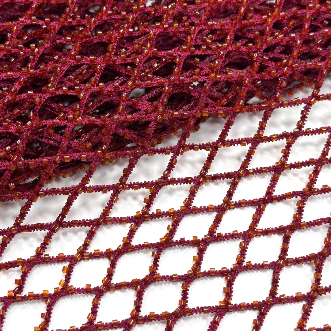 African Checkered Embroidered Lace Fabric 5 Yards Nigerian Sequins Bead High Quality Mesh Lace Fabric for Wedding Party Dress
African Checkered Embroidered Lace Fabric 5 Yards Nigerian Sequins Bead High Quality Mesh Lace Fabric for Wedding Party Dress