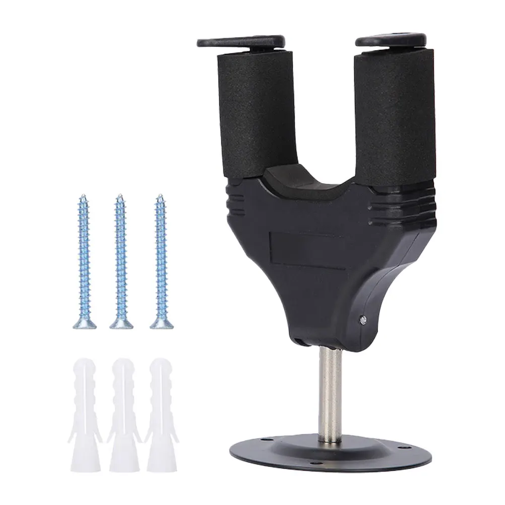 Guitar Hanger Wall Mount Durable ABS Iron Sponge Protection Easy Installation screws included Suitable Guitar Violin Ukulele
Guitar Hanger Wall Mount Durable ABS Iron Sponge Protection Easy Installation screws included Suitable Guitar Violin Ukulele