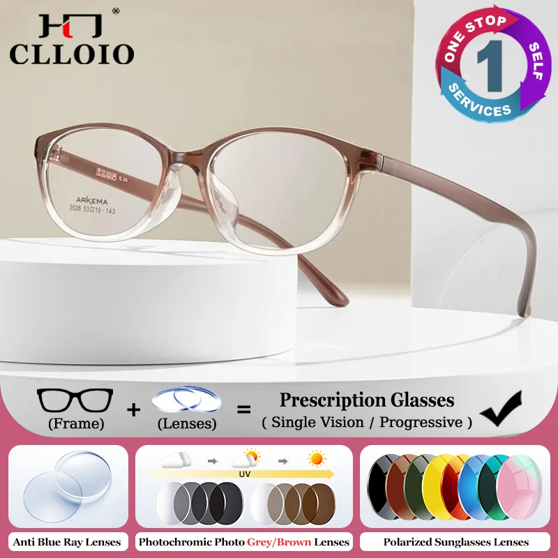 CLLOIO Fashion Small Cat Eye Anti-Scratch Prescription Glasses Women Anti Blue Light Progressive Reading Computer Eyeglasses
CLLOIO Fashion Small Cat Eye Anti-Scratch Prescription Glasses Women Anti Blue Light Progressive Reading Computer Eyeglasses