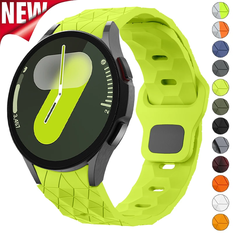 Silicone Strap for Samsung Galaxy Watch 7/6/5/4 40mm 44mm 6 4 Classic 43mm 47mm Sports Bracelet for Galaxy Watch 5Pro 45mm Band
Silicone Strap for Samsung Galaxy Watch 7/6/5/4 40mm 44mm 6 4 Classic 43mm 47mm Sports Bracelet for Galaxy Watch 5Pro 45mm Band