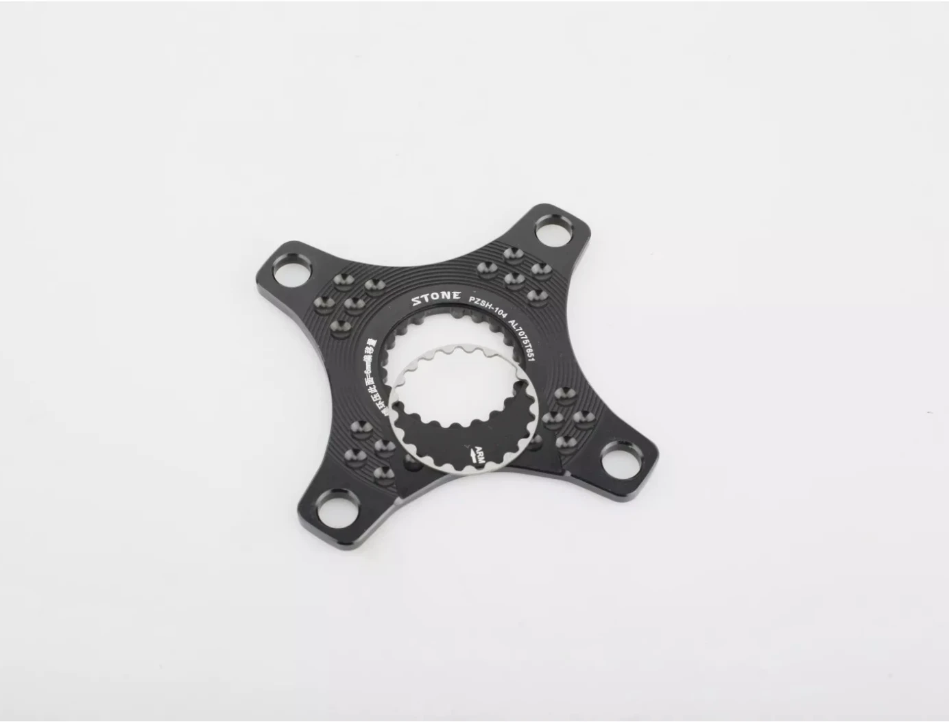 Stone Chainring Adapter Spider for Shimano 12 speed To BCD104 3mm 6mm Offset M6100 M7100 M8100 M7120 M9100
Stone Chainring Adapter Spider for Shimano 12 speed To BCD104 3mm 6mm Offset M6100 M7100 M8100 M7120 M9100