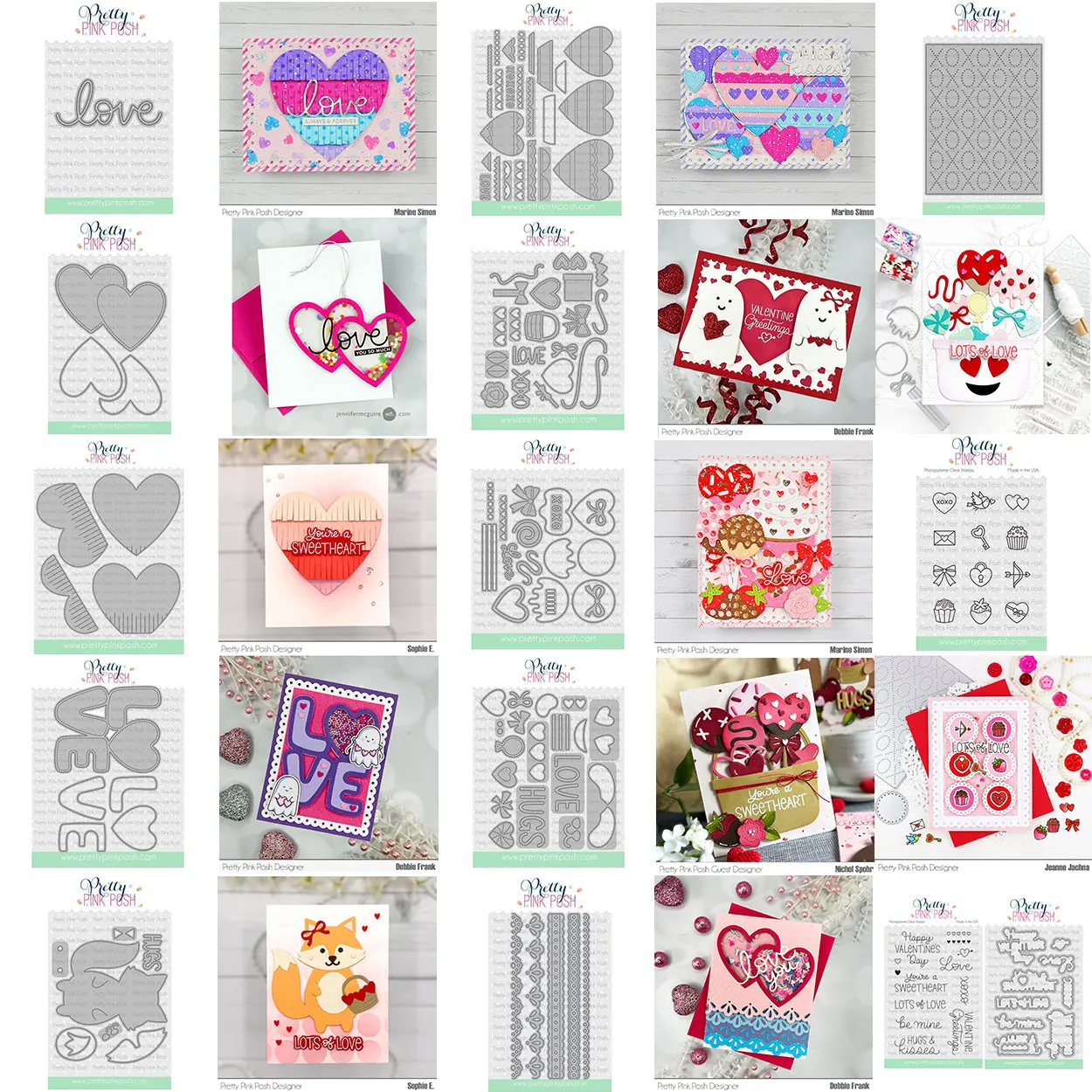 Valentine's Day Clear Stamps and Die Set - Heart Love Silicone Stamps for Card Making Scrapbooking Sentiment Words Floral
Valentine's Day Clear Stamps and Die Set - Heart Love Silicone Stamps for Card Making Scrapbooking Sentiment Words Floral