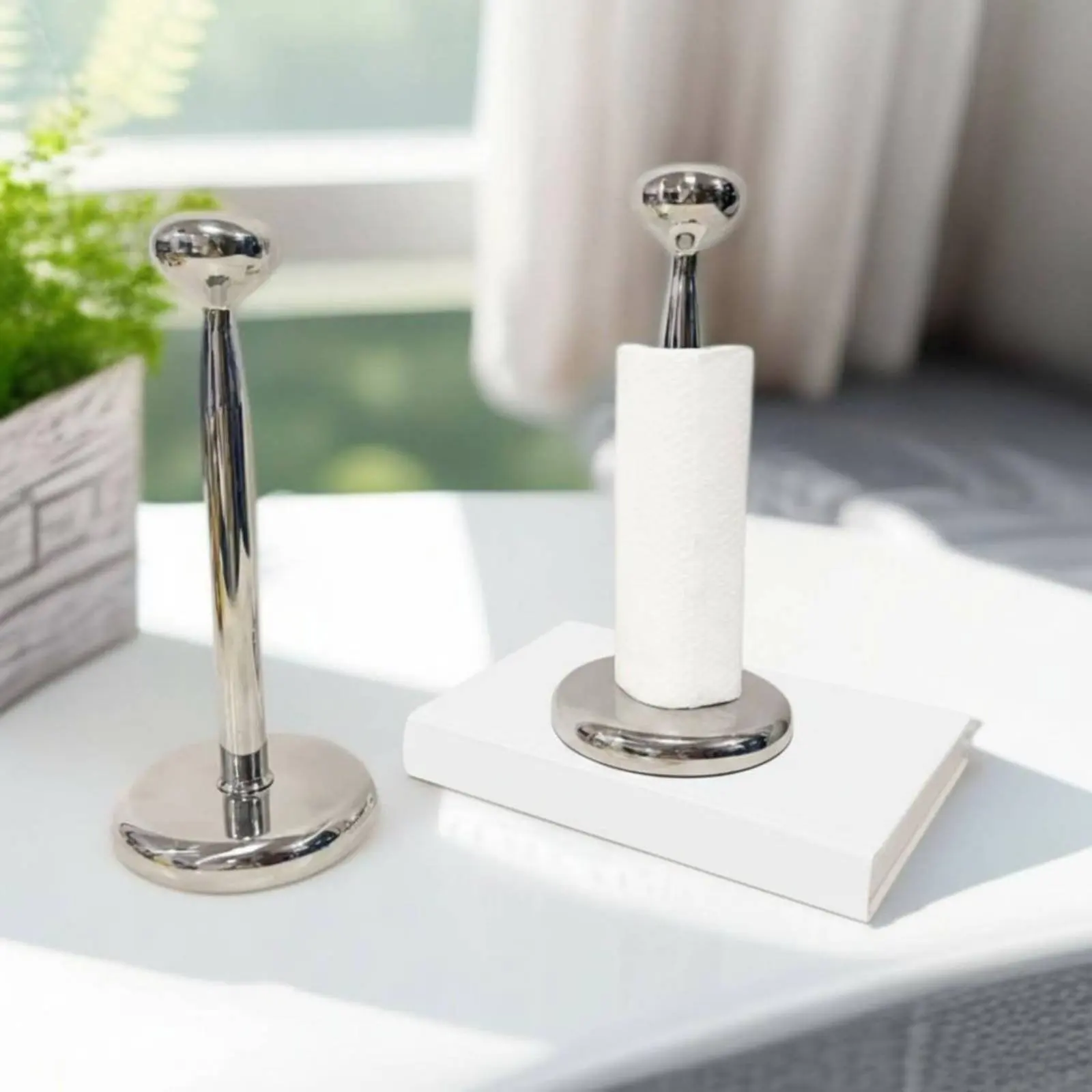 Stainless Steel Kitchen Roll Stand European Design Modern Napkin Roll Holder Household Organizer for Living Room
Stainless Steel Kitchen Roll Stand European Design Modern Napkin Roll Holder Household Organizer for Living Room