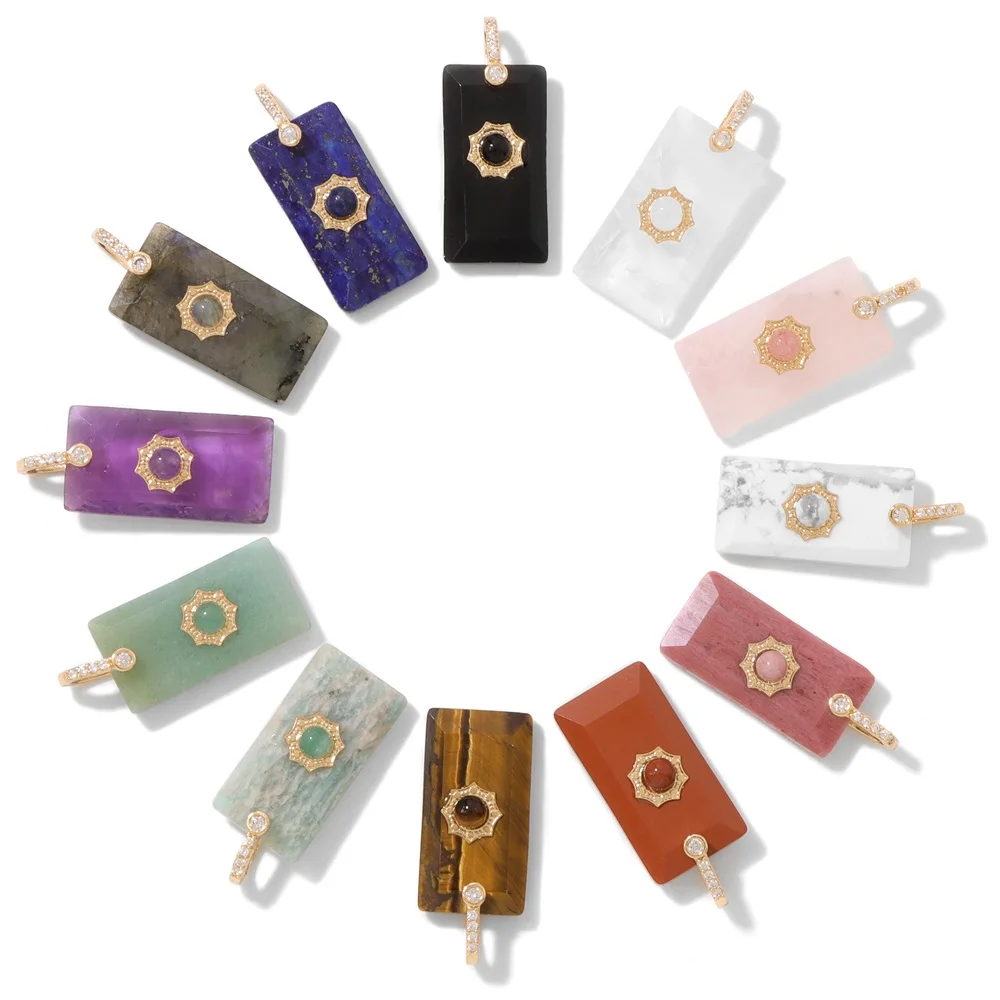 13x25 мм натуральный квадратный камень подвески золотого цвета наклейка цветочные подвески лазурит аметисты подвески для изготовления ювелирных изделий 1 шт.
13x25 мм натуральный квадратный камень подвески золотого цвета наклейка цветочные подвески лазурит аметисты подвески для изготовления ювелирных изделий 1 шт.