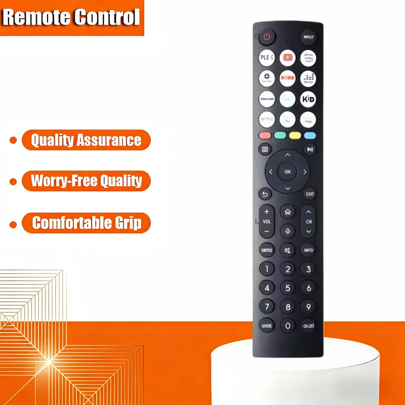 Replace ERF2I36H Remote Control For Hisense Smart TV 50A53FUV 55A51HUV 65A51HUVHU No Voice Function Durable Easy To Use,Rep
Replace ERF2I36H Remote Control For Hisense Smart TV 50A53FUV 55A51HUV 65A51HUVHU No Voice Function Durable Easy To Use,Rep