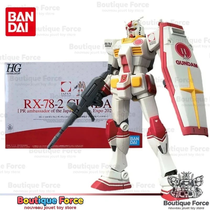 Bandai Gundam RX-78-2 HG Gunpla Model Kit PR Ambassador Expo 2020 Official Anime Action Figure Toy Building Set for Adults
Bandai Gundam RX-78-2 HG Gunpla Model Kit PR Ambassador Expo 2020 Official Anime Action Figure Toy Building Set for Adults