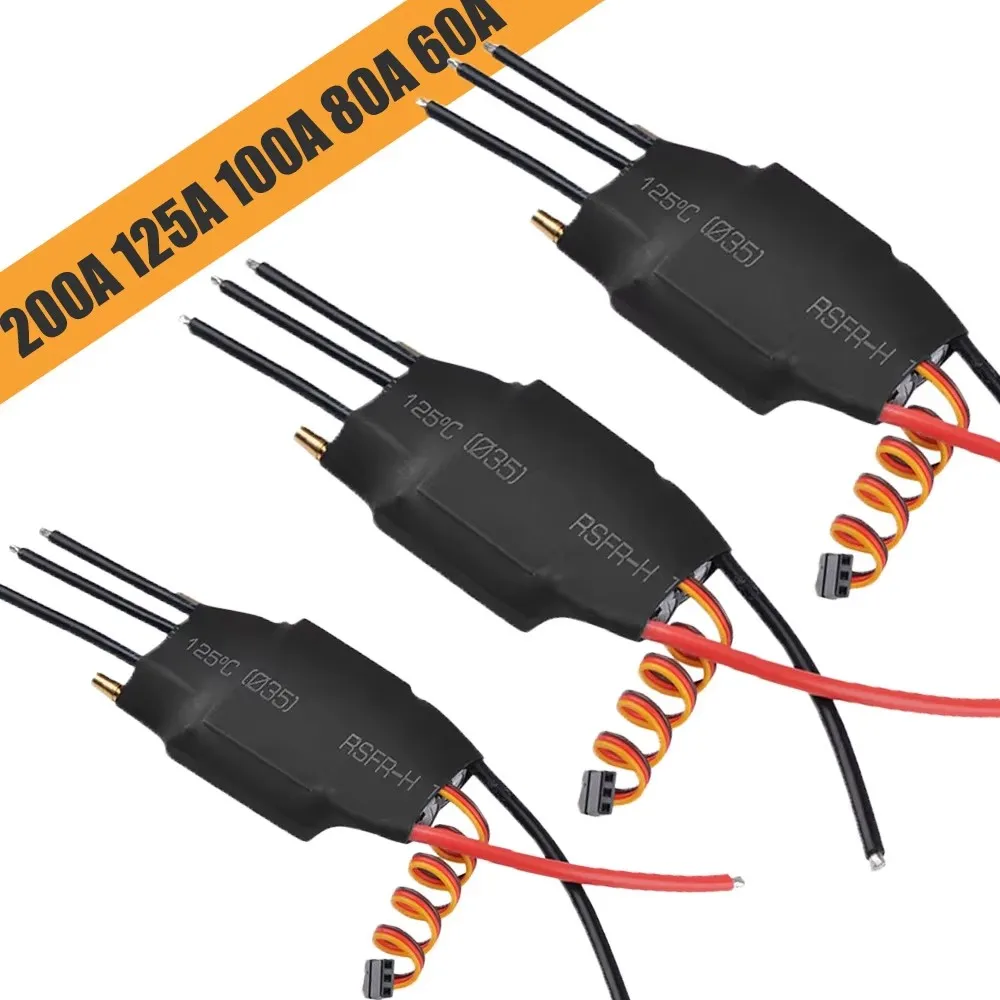 200A 125A 100A 80A 60A Brushless Water Cooling Electric Speed Controller ESC with 5V/3A BEC for RC Boat Model
200A 125A 100A 80A 60A Brushless Water Cooling Electric Speed Controller ESC with 5V/3A BEC for RC Boat Model