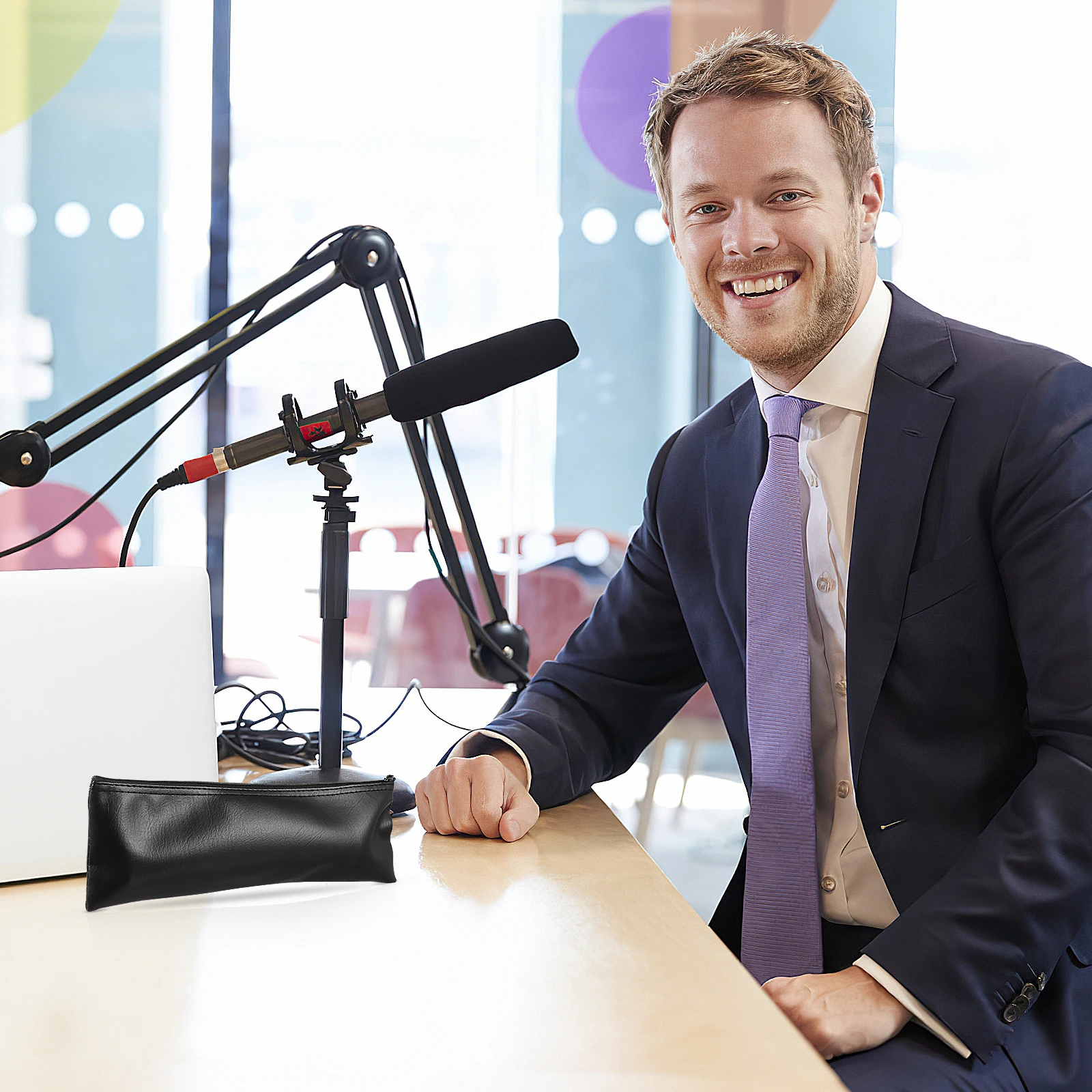 4 Pcs Storage Bag Durable Portable Tote Case Zipper Pu Wear Resistant Gym Microphone Carrier Travel Carrying Pouch
4 Pcs Storage Bag Durable Portable Tote Case Zipper Pu Wear Resistant Gym Microphone Carrier Travel Carrying Pouch