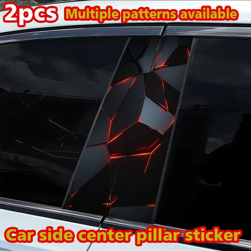 2 наклейки на центральные стойки автомобиля, геометрические линии, защитные наклейки от царапин на B-стойки
2 наклейки на центральные стойки автомобиля, геометрические линии, защитные наклейки от царапин на B-стойки