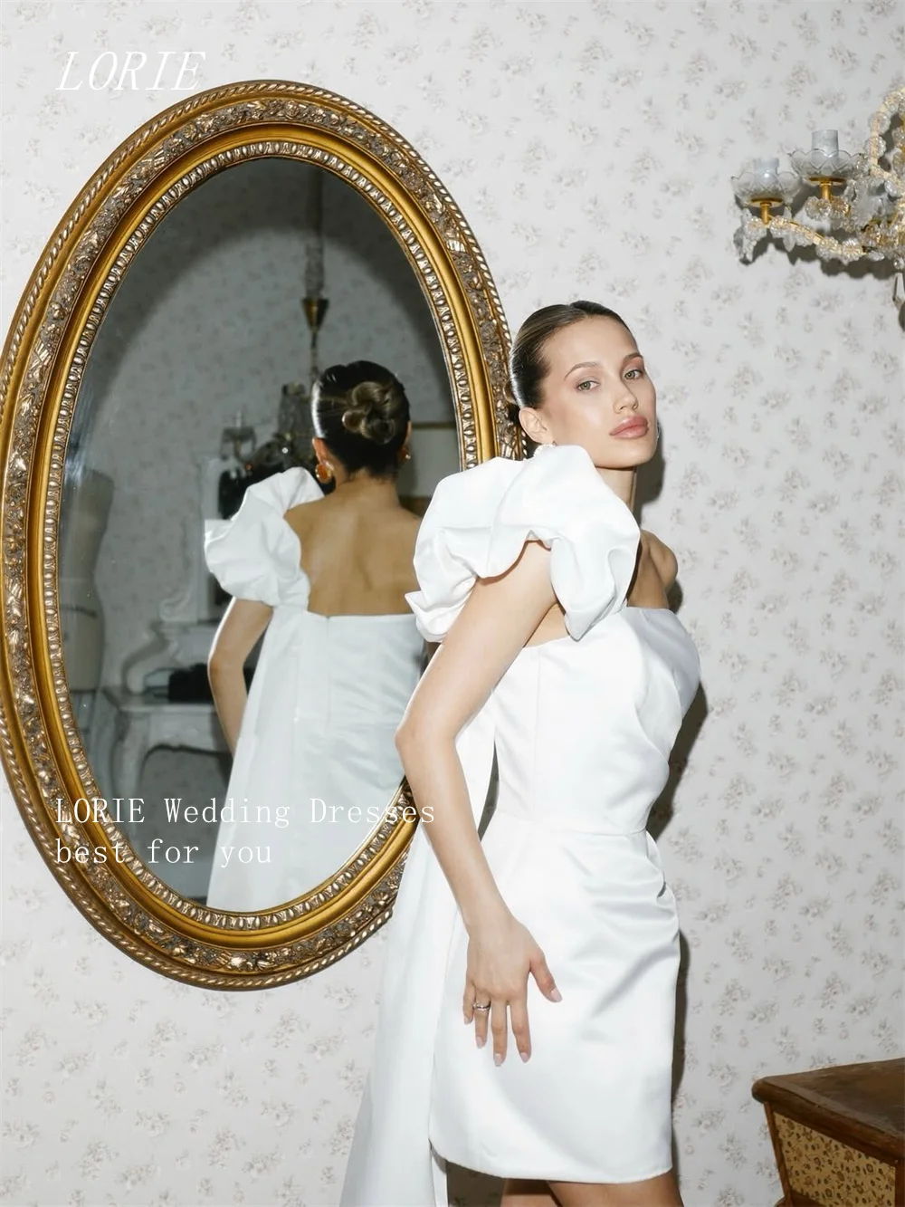 LORIE Luxury Mermaid Short Civil Wedding Dress One Shoulder Gala Bridal Dresses Simple Engagement Wedding Gown Customized 2026
LORIE Luxury Mermaid Short Civil Wedding Dress One Shoulder Gala Bridal Dresses Simple Engagement Wedding Gown Customized 2026