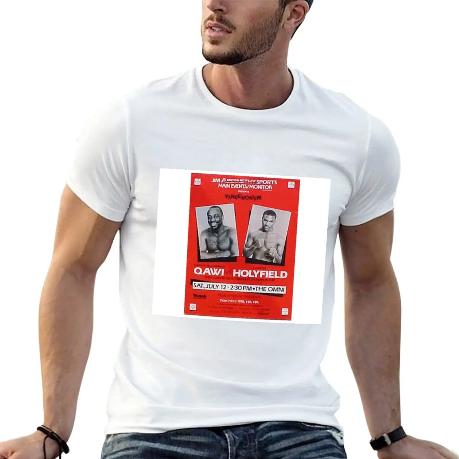 Qawi v Holyfield T-Shirt man t shirt cotton printed t shirts for man T-Shirt
Qawi v Holyfield T-Shirt man t shirt cotton printed t shirts for man T-Shirt