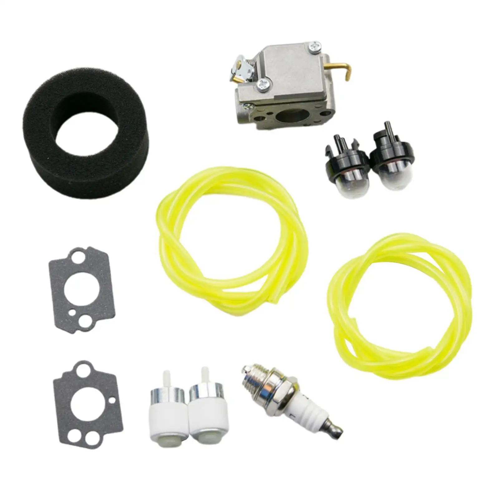 Carburetor Replacements Parts Silver for Models as: 105R / 132R / 725R /
Carburetor Replacements Parts Silver for Models as: 105R / 132R / 725R /