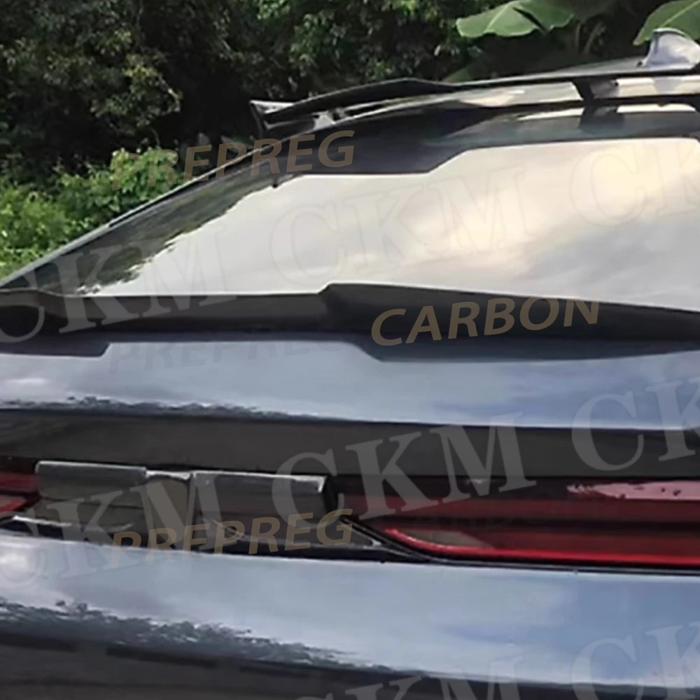 Carbon Fiber Car Rear Boot Spoiler Lid Trim Body Kits Rear Trunk Lid Trim Accessories for BMW F96 X6 2019 2020 2021 2022 FRP
Carbon Fiber Car Rear Boot Spoiler Lid Trim Body Kits Rear Trunk Lid Trim Accessories for BMW F96 X6 2019 2020 2021 2022 FRP