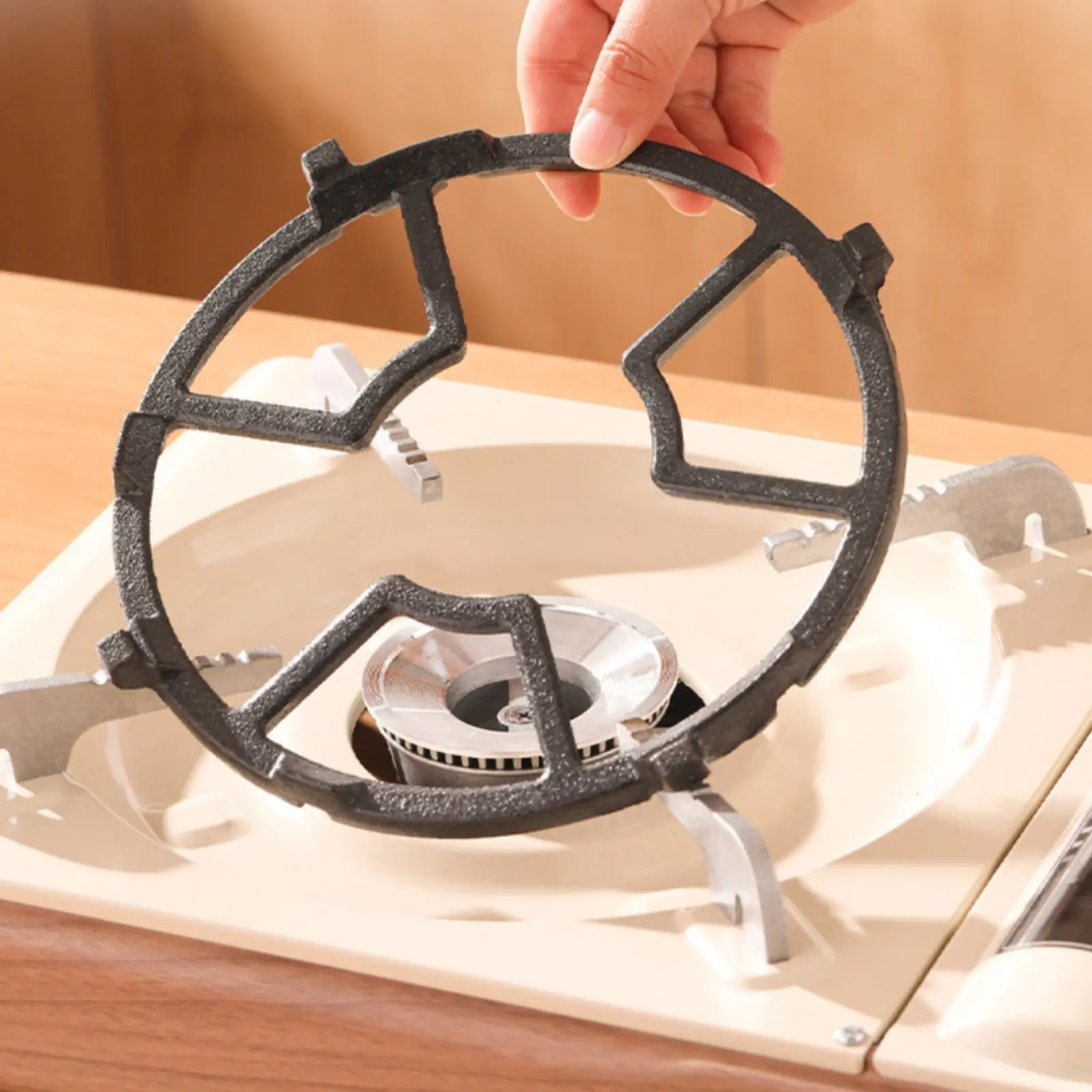 Gas Cooktop Collar Long-Lasting Burner Support Rack Burner Grate Support Collar Heat-Resistant Gas Cooktop Wok Holder Easy To
Gas Cooktop Collar Long-Lasting Burner Support Rack Burner Grate Support Collar Heat-Resistant Gas Cooktop Wok Holder Easy To