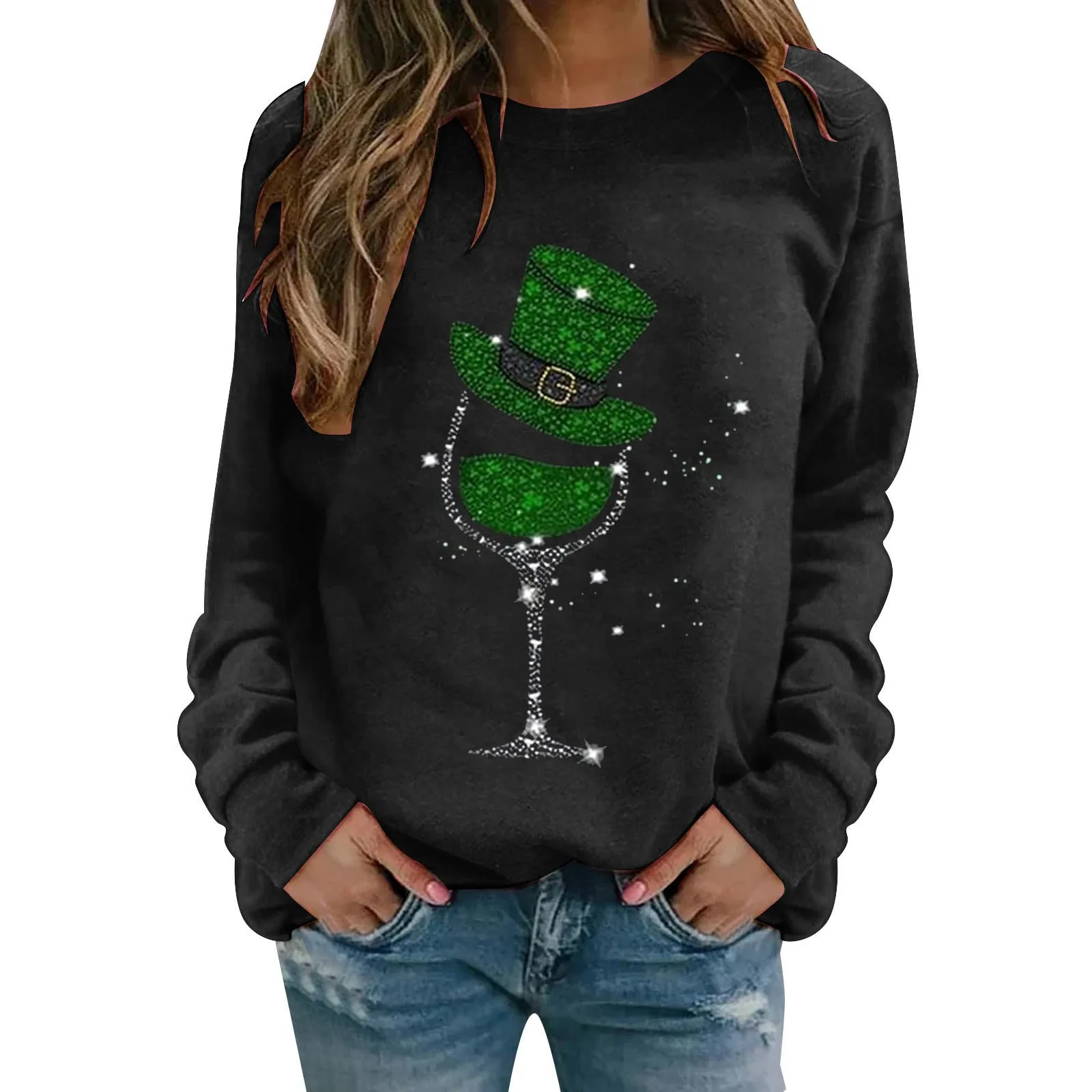 Women High Neck Sweatshirt Cute Pattern Womens Round Neck Long Sleeve Sweatshirts Casual Cute Top Long Crop Top Long Sleeve
Women High Neck Sweatshirt Cute Pattern Womens Round Neck Long Sleeve Sweatshirts Casual Cute Top Long Crop Top Long Sleeve