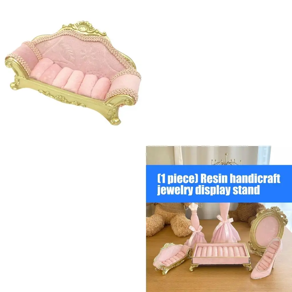 Artistic Resin Jewelry Shelf Sofa Theme Perfect For Display Storage Container
Artistic Resin Jewelry Shelf Sofa Theme Perfect For Display Storage Container