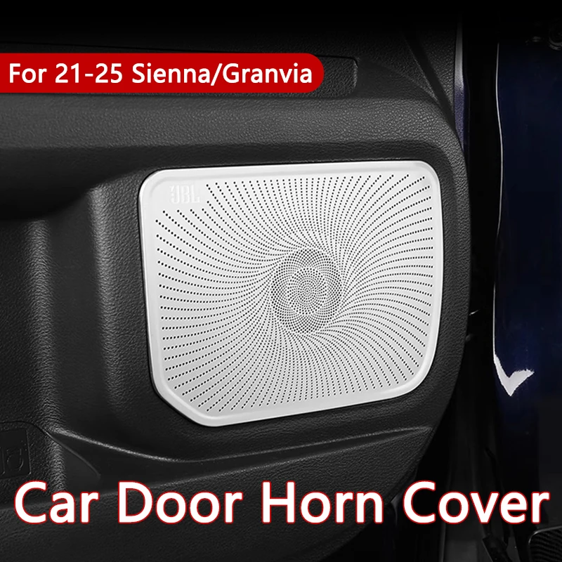 Car Door Speaker Cover Stainless Steel Loudspeaker Front Door Speaker Middle Door Speaker Trims For Toyota Sienna Granvia 21-25
Car Door Speaker Cover Stainless Steel Loudspeaker Front Door Speaker Middle Door Speaker Trims For Toyota Sienna Granvia 21-25