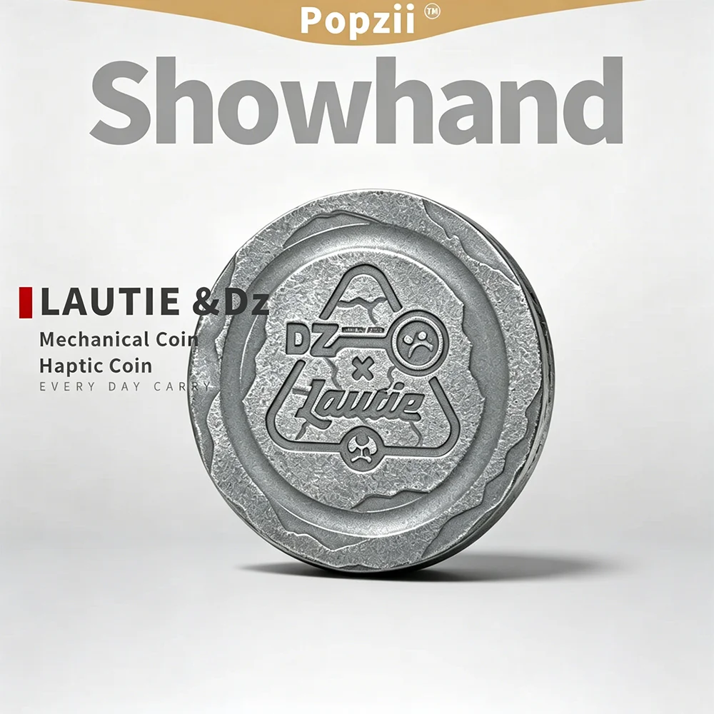LAUTIE EDC & DZ Showhand Spy Wars Mechanical Coin Rotation Stone Pattern Carving Haptic Coin Fidget Toy Adults Stress Relief Toy
LAUTIE EDC & DZ Showhand Spy Wars Mechanical Coin Rotation Stone Pattern Carving Haptic Coin Fidget Toy Adults Stress Relief Toy