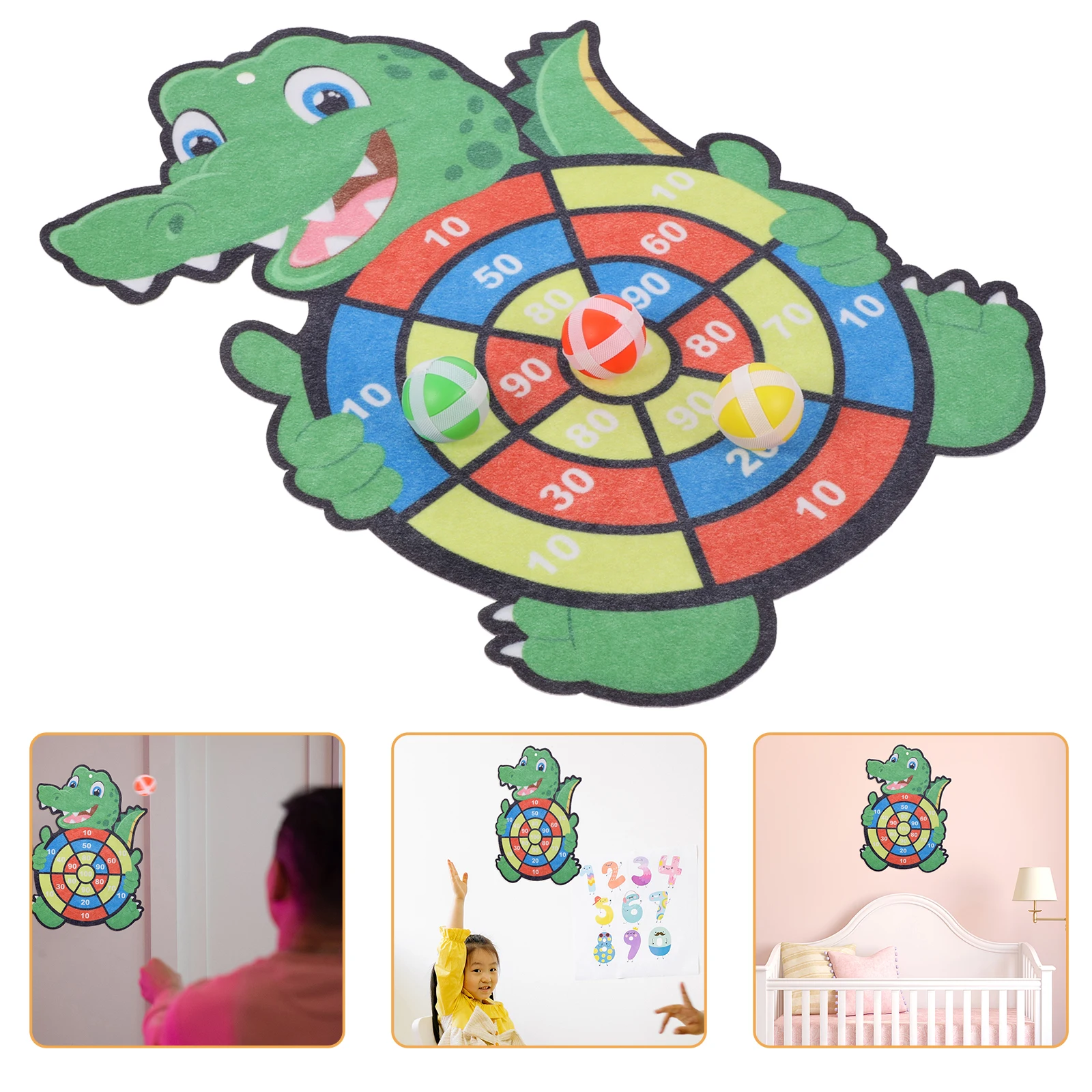 Sticky Ball Dart Board Kids Toy Small Monkey 3 Balls Indoor Games Parent Child Interaction Safe Surface Hand Eye
Sticky Ball Dart Board Kids Toy Small Monkey 3 Balls Indoor Games Parent Child Interaction Safe Surface Hand Eye