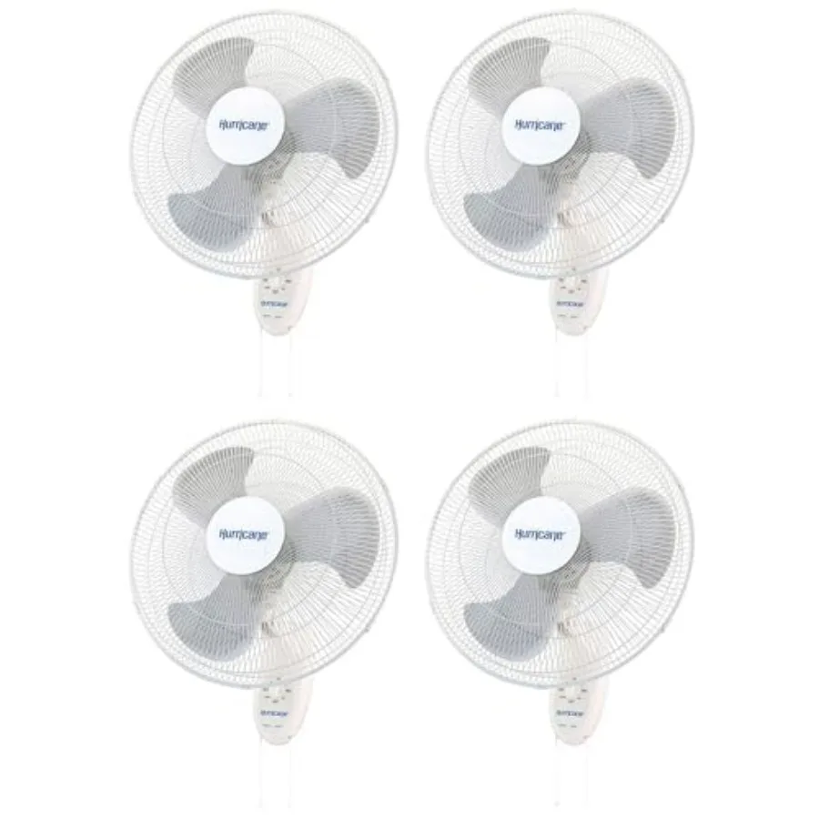 Supreme 18" 90 Degree Oscillating Indoor Wall Mounted 3 Speed Plastic Blade Fan with Adjustable Tilt and Pull Chain Control, Wh
Supreme 18" 90 Degree Oscillating Indoor Wall Mounted 3 Speed Plastic Blade Fan with Adjustable Tilt and Pull Chain Control, Wh