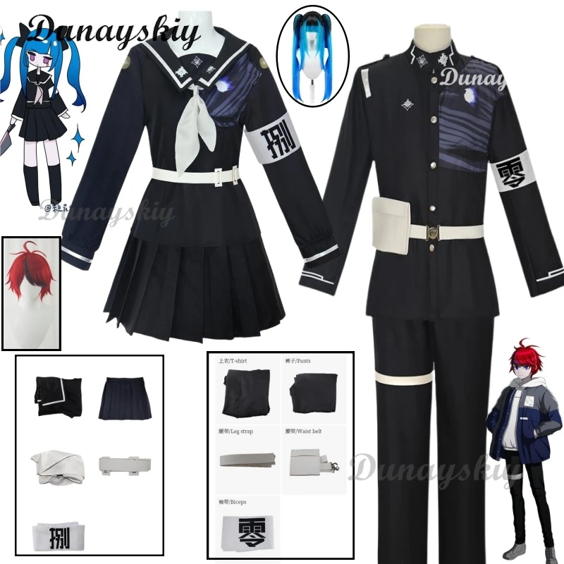 Darumi Amemiya Sumino Takumi Anime The Hundred Line Cosplay JK Costume Wig Battle Uniform Headwear Defense Academy Halloween
Darumi Amemiya Sumino Takumi Anime The Hundred Line Cosplay JK Costume Wig Battle Uniform Headwear Defense Academy Halloween