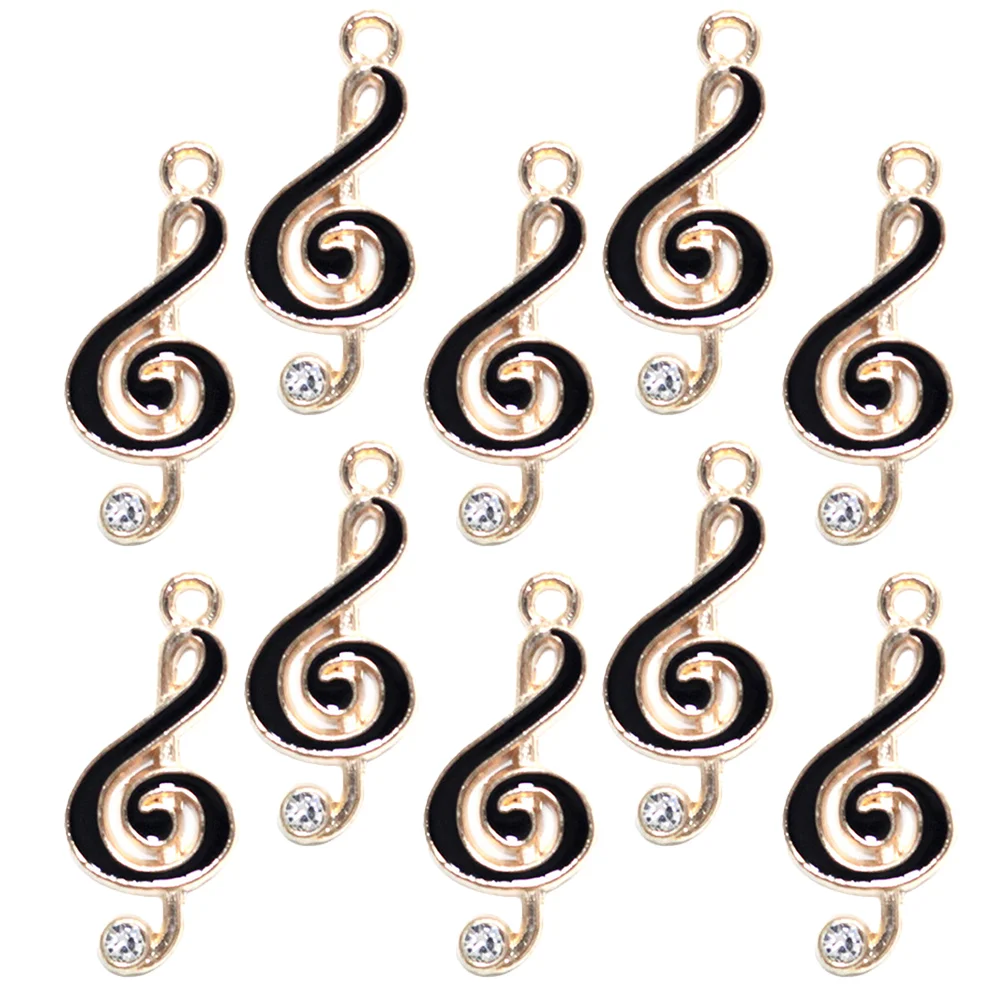 10 Pcs Musical Note Pendant Metal Charms for Jewelry Making Black Earring Decorative Accessories Crafting Symbol Fine
10 Pcs Musical Note Pendant Metal Charms for Jewelry Making Black Earring Decorative Accessories Crafting Symbol Fine