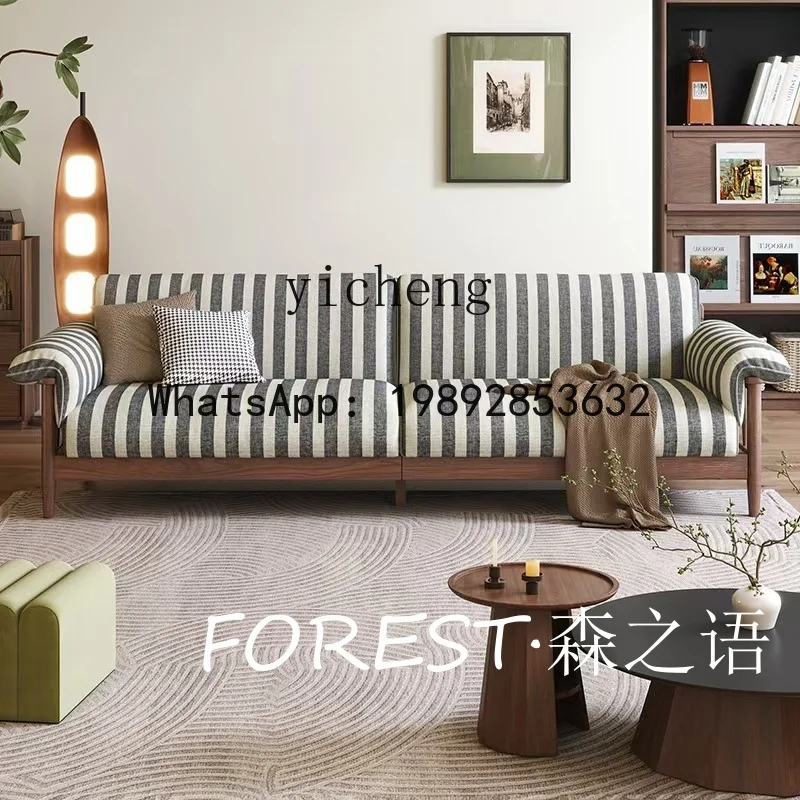 P30 simple striped medieval straight row sofa retro style small apartment living room household solid wood sofa
P30 simple striped medieval straight row sofa retro style small apartment living room household solid wood sofa