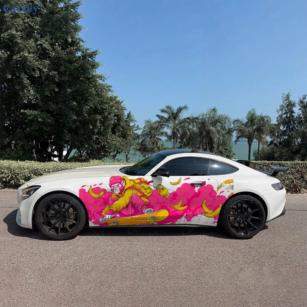 2pcs Skateboard Skeleton,Durable, Fade-resistant, Enhance Vehicle Aesthetics With Bold Artistic Design Car Vinyl Wraps
2pcs Skateboard Skeleton,Durable, Fade-resistant, Enhance Vehicle Aesthetics With Bold Artistic Design Car Vinyl Wraps