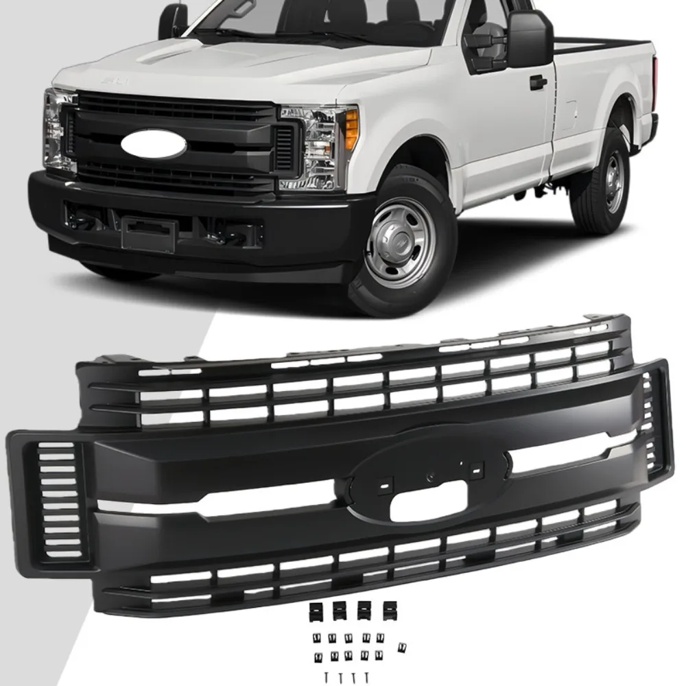 For F-250 F-350 F-450 Super Duty 2017 2018 2019 Front Bumper Grille Matte Black
For F-250 F-350 F-450 Super Duty 2017 2018 2019 Front Bumper Grille Matte Black