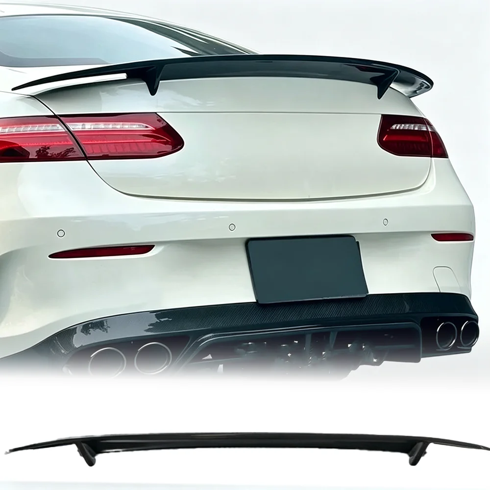 Suitable for Benz W238 E-Class AMG two door hardtop sports car 2016-2022 true carbon fiber pressure tail body kit rear spoiler
Suitable for Benz W238 E-Class AMG two door hardtop sports car 2016-2022 true carbon fiber pressure tail body kit rear spoiler