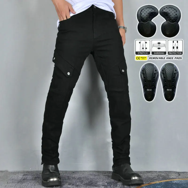 Retro Motorcycle Jeans Windproof And Fall Proof Motorcycle Riding Pants Slim Fit Motocross Pants Built-in Protective Equipment
Retro Motorcycle Jeans Windproof And Fall Proof Motorcycle Riding Pants Slim Fit Motocross Pants Built-in Protective Equipment
