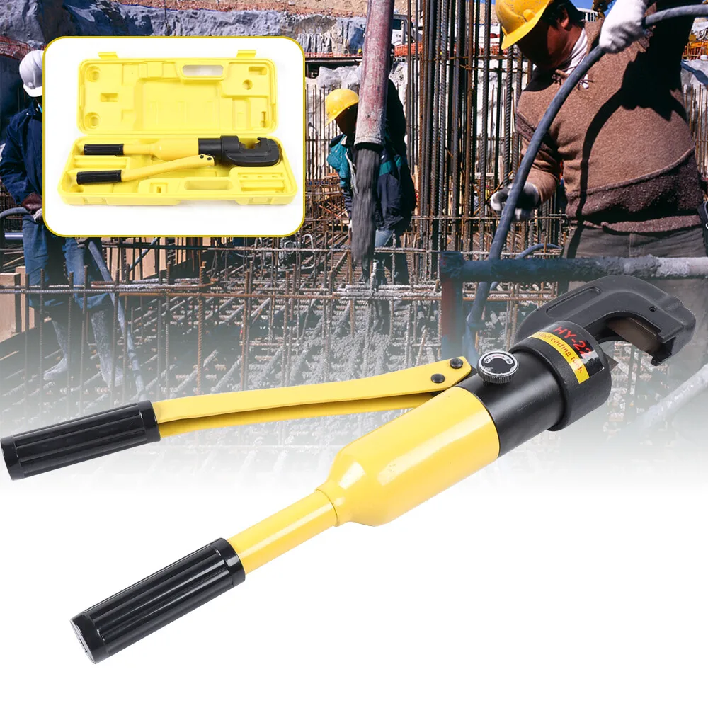 Yellow&Black Rebar-Cutting Tool High-Quality Iron - Impact-Resistant&Rust-Resistant, 28660Lbs(13Ton) Cutting Force Ensures Use
Yellow&Black Rebar-Cutting Tool High-Quality Iron - Impact-Resistant&Rust-Resistant, 28660Lbs(13Ton) Cutting Force Ensures Use