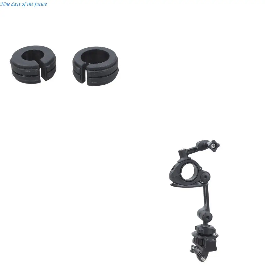 17mm Ball Head with 1/4in Adapter & Action Camera Bracket Motorcycle Bike Handlebar Camera Mount Rotating Holder Clamp E65A
17mm Ball Head with 1/4in Adapter & Action Camera Bracket Motorcycle Bike Handlebar Camera Mount Rotating Holder Clamp E65A