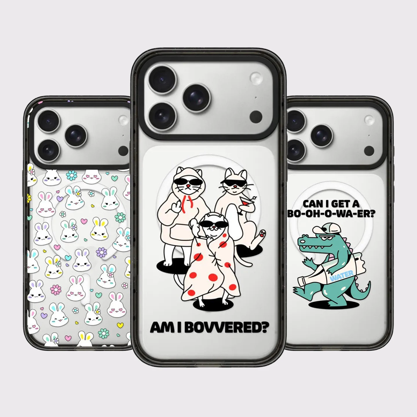 Crocodile Cat Rabbit Impact Black Border Magnetic Cover for IPhone 12 13 14 15 16 17 Pro Max Case for IPhone 17 Air
Crocodile Cat Rabbit Impact Black Border Magnetic Cover for IPhone 12 13 14 15 16 17 Pro Max Case for IPhone 17 Air