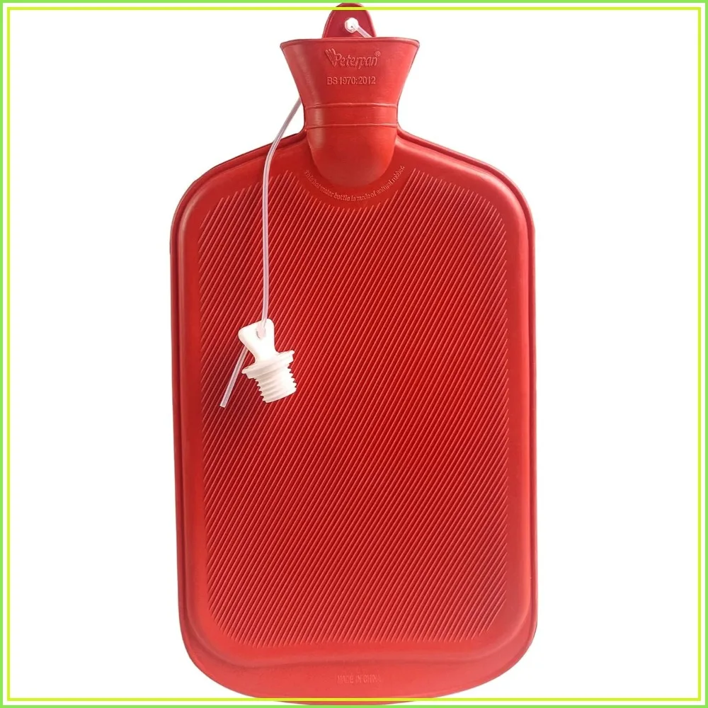 Oversized Rubber Hot Water Bottle with Fleece Cover and Silicone Lanyard, 3-Liter Capacity for Pain Relief and Warmth
Oversized Rubber Hot Water Bottle with Fleece Cover and Silicone Lanyard, 3-Liter Capacity for Pain Relief and Warmth