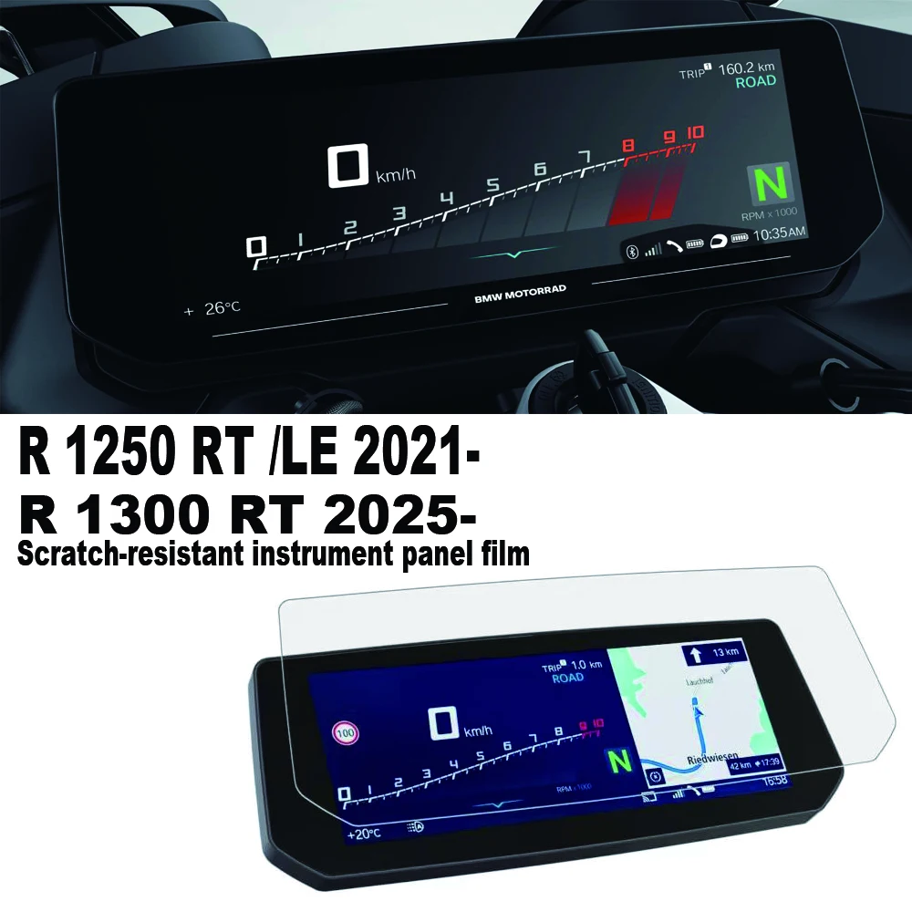 R1250RT R1300RT ДЛЯ BMW R1250 RT2021- R1250 RTLE 2021- R1300RT 2025-аксессуары для мотоциклов Спидометр Экран кластера с царапинами D
R1250RT R1300RT ДЛЯ BMW R1250 RT2021- R1250 RTLE 2021- R1300RT 2025-аксессуары для мотоциклов Спидометр Экран кластера с царапинами D
