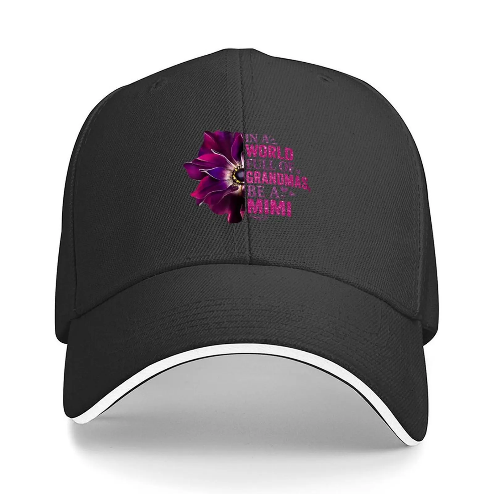 In A World Full Of Grandmas Be A Meme Cute Floral Mimi Family Gift Baseball Cap luxury caps Fishing cap Cosplay Girl Men's
In A World Full Of Grandmas Be A Meme Cute Floral Mimi Family Gift Baseball Cap luxury caps Fishing cap Cosplay Girl Men's