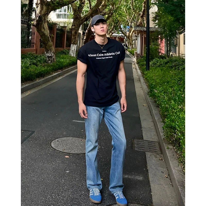 Ice Blue 501 Jeans Men's Summer Cleafit High-End Feeling Handsome Pants Straight Leg Slimming Flared Jeans Youth Trend
Ice Blue 501 Jeans Men's Summer Cleafit High-End Feeling Handsome Pants Straight Leg Slimming Flared Jeans Youth Trend