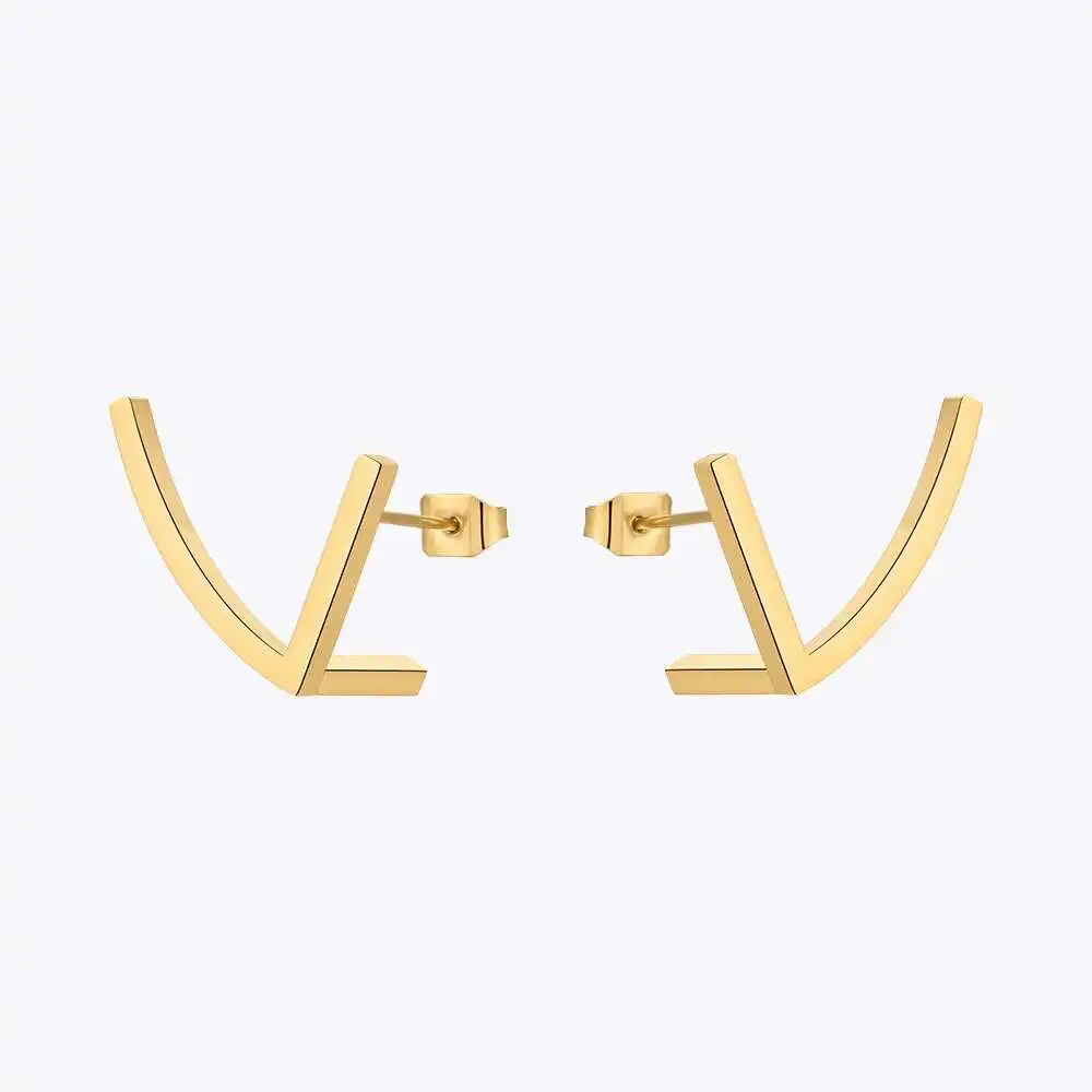 ENFASHION 2023 Irregular Stud Earrings For Women Gold Color Stainless Steel In Earings Fashion Jewelry Aretes De Mujer E221470
ENFASHION 2023 Irregular Stud Earrings For Women Gold Color Stainless Steel In Earings Fashion Jewelry Aretes De Mujer E221470