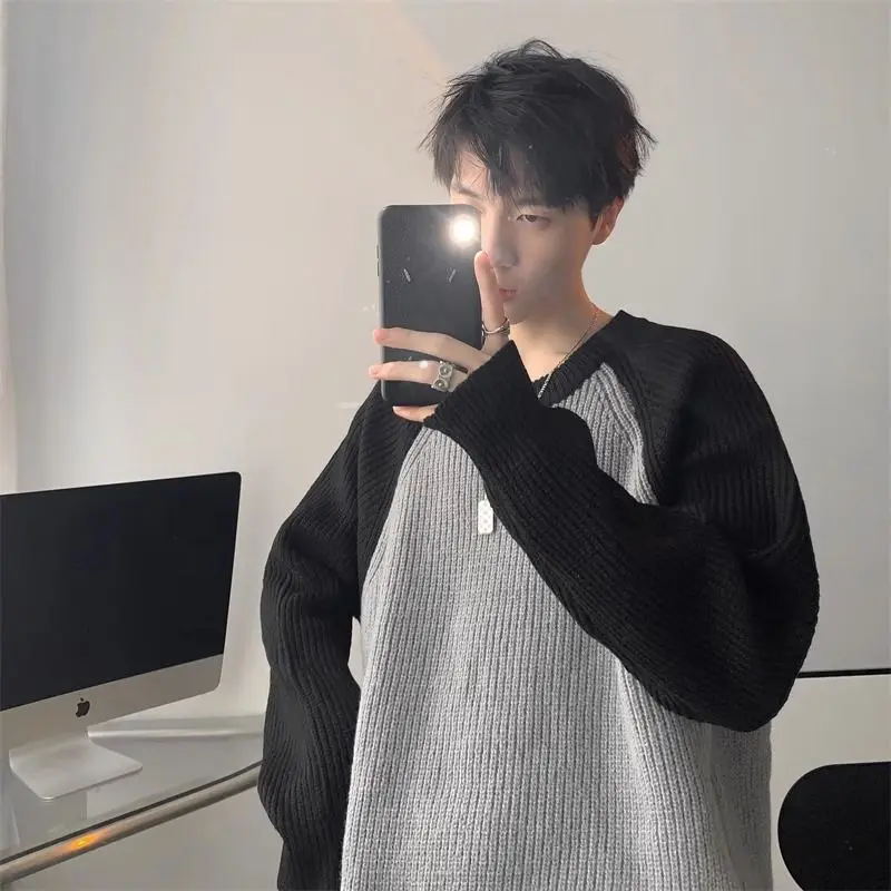 Вязаный свитер в стиле ретро со сращенными плечами Sve round Ne, весенне-осенний базовый слой, цветной трикотаж Blo, модный японский...
Вязаный свитер в стиле ретро со сращенными плечами Sve round Ne, весенне-осенний базовый слой, цветной трикотаж Blo, модный японский...