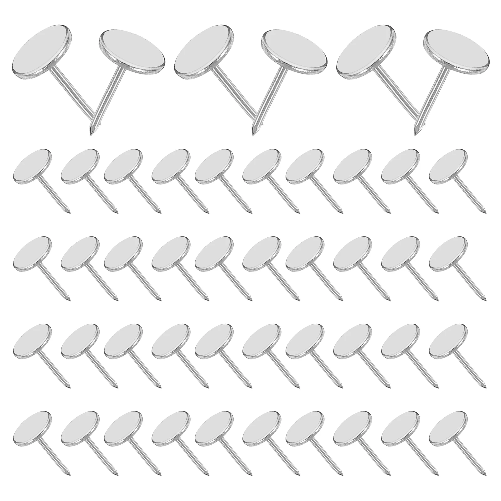 100pcs Decorative Nails Furniture Tacks Flat Thumbtacks Metal Head Wood Upholstery Stainless Steel Carpet Tacks
100pcs Decorative Nails Furniture Tacks Flat Thumbtacks Metal Head Wood Upholstery Stainless Steel Carpet Tacks